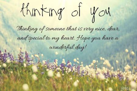 Create Custom Thinking of You Image Cards Online